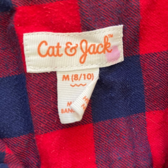 Cat & Jack flannel checkered shirt - Picture 3 of 3